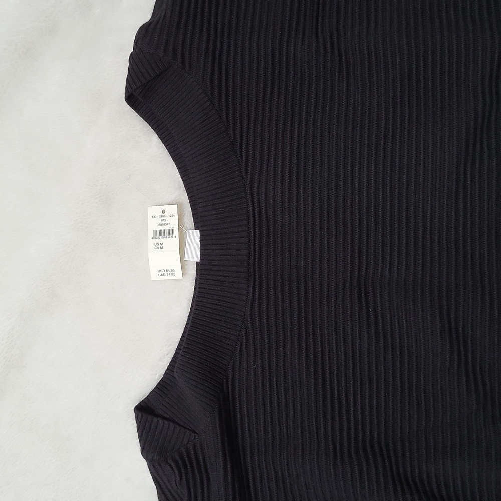 NWT! Offline by AERIE Black Home Stretch Off the Shoulder Sweater! Size M! - Picture 15 of 17